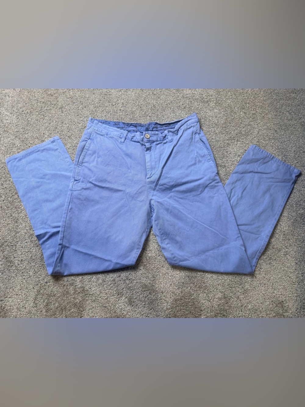 Southern Marsh Light Blue Men's Chino Pants 36x32